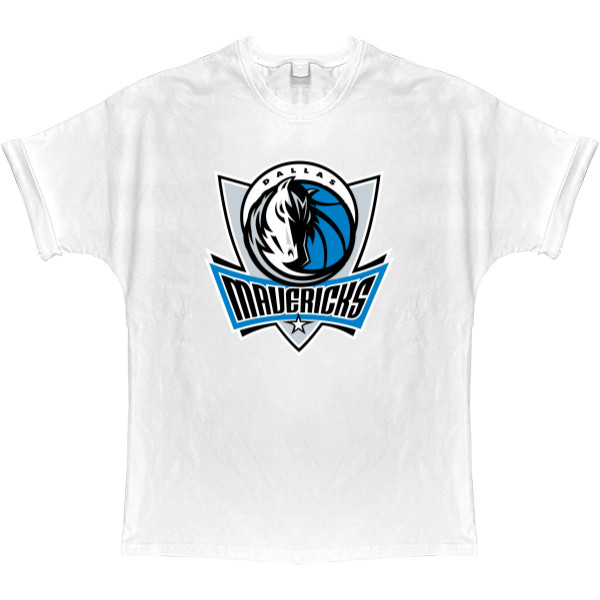 T-shirt Oversize - Dallas Mavericks (1) - Mfest