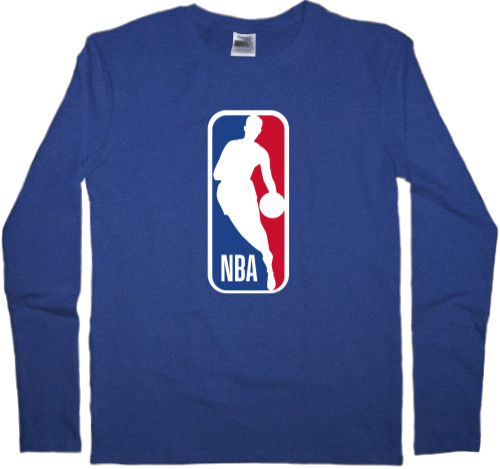 Men's Longsleeve Shirt - Логотип NBA (1) - Mfest