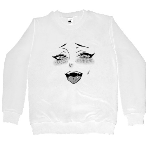 Men’s Premium Sweatshirt - Ахегао (ЛИЦО 2) - Mfest