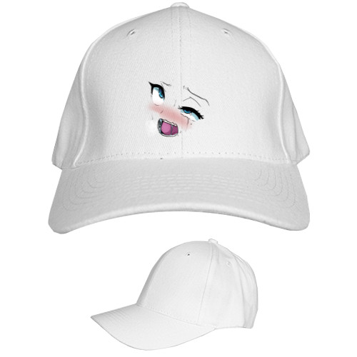 Kids' Baseball Cap 6-panel - Ахегао (ЛИЦО 1) - Mfest