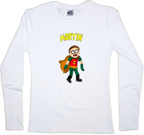 Women's Longsleeve Shirt - Rick And Morty (BATMAN 3) - Mfest