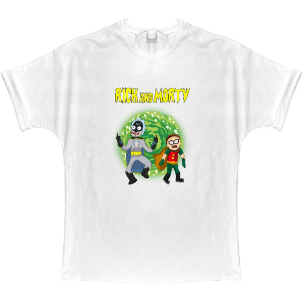 T-shirt Oversize - Rick And Morty (BATMAN 1) - Mfest