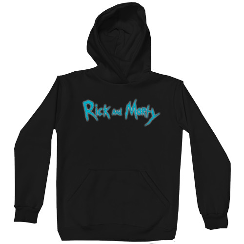 Unisex Hoodie - Rick And Morty (Logo) - Mfest