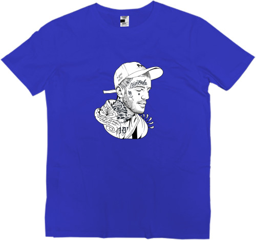 Men’s Premium T-Shirt - Lil Peep (Black&White) - Mfest