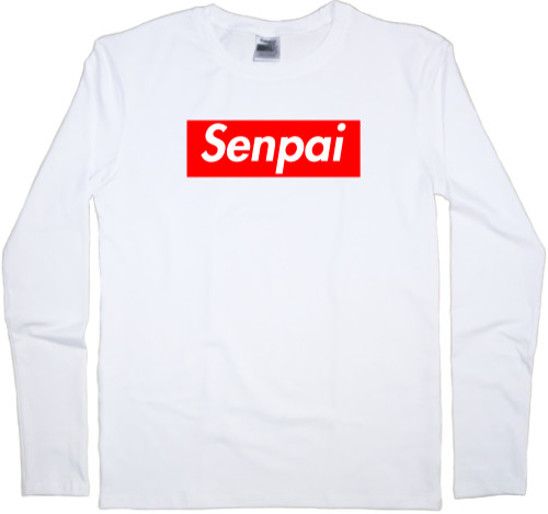 Kids' Longsleeve Shirt - Плашка (Senpai) - Mfest