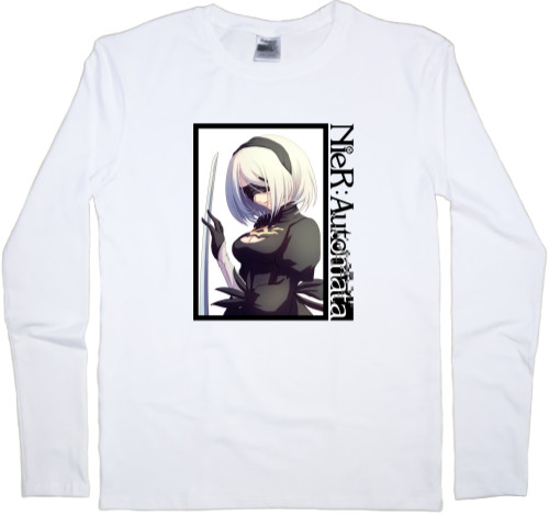 Men's Longsleeve Shirt - NIER: AUTOMATA (11) - Mfest