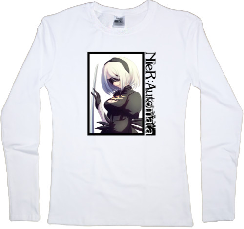 Women's Longsleeve Shirt - NIER: AUTOMATA (11) - Mfest