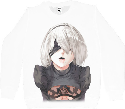 Men's Sweatshirt 3D - NIER: AUTOMATA (9) - Mfest