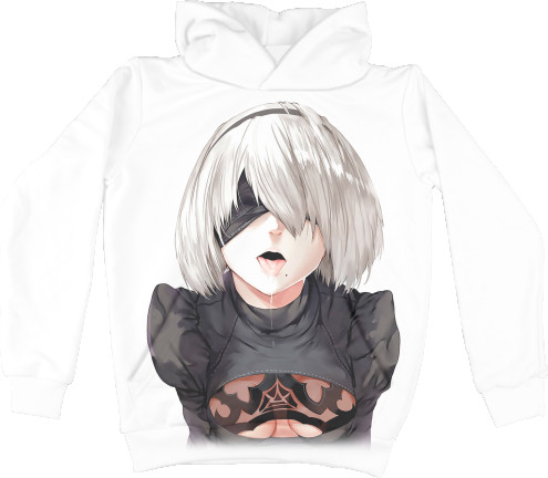 Unisex Hoodie 3D - NIER: AUTOMATA (9) - Mfest