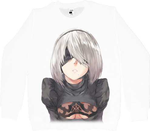 Men's Sweatshirt 3D - NIER: AUTOMATA (8) - Mfest