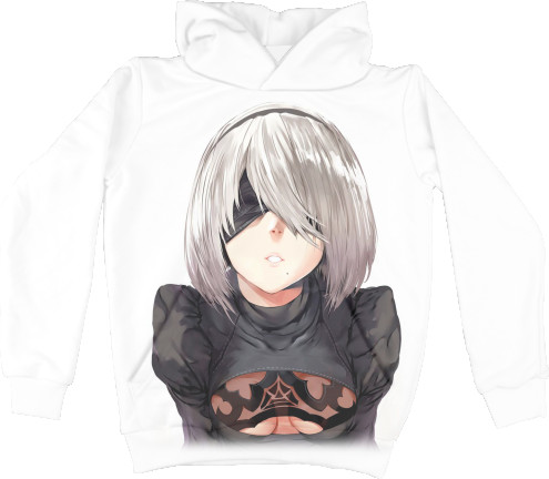 Unisex Hoodie 3D - NIER: AUTOMATA (8) - Mfest