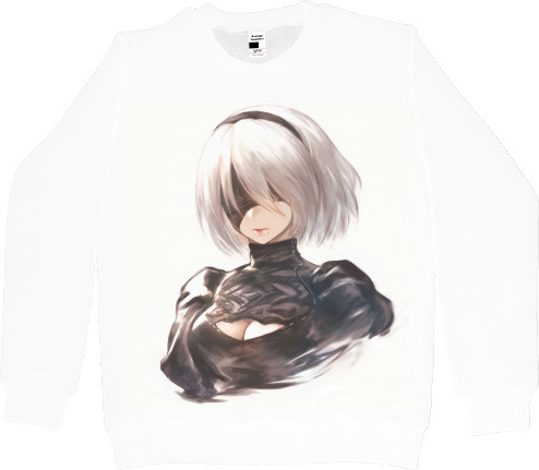 Men's Sweatshirt 3D - NIER: AUTOMATA (6) - Mfest