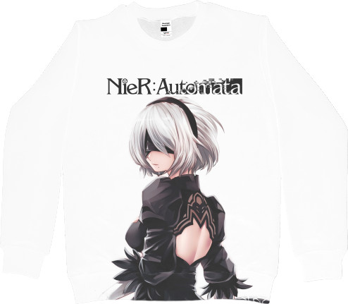 Men's Sweatshirt 3D - NIER: AUTOMATA (4) - Mfest