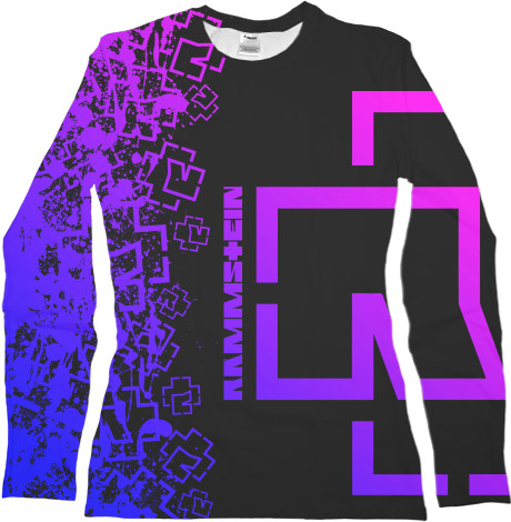 Women's Longsleeve Shirt 3D - Rammstain (13) - Mfest