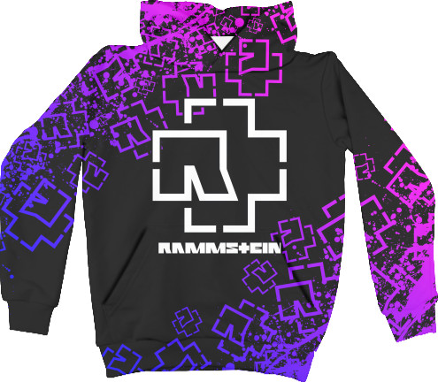 Unisex Hoodie 3D - Rammstain (12) - Mfest