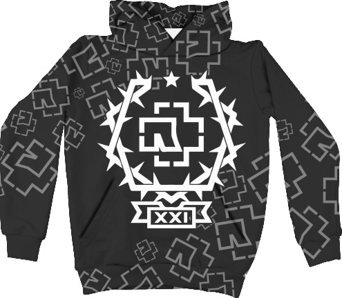 Unisex Hoodie 3D - Rammstain (11) - Mfest