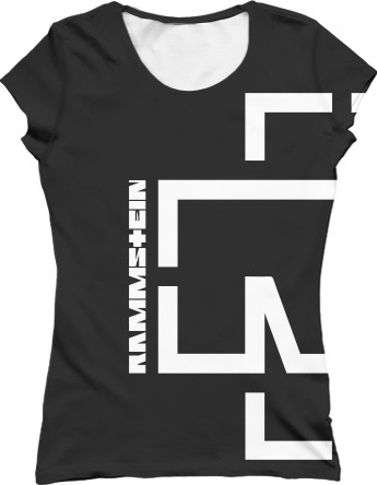 Women's T-Shirt 3D - Rammstain (10) - Mfest