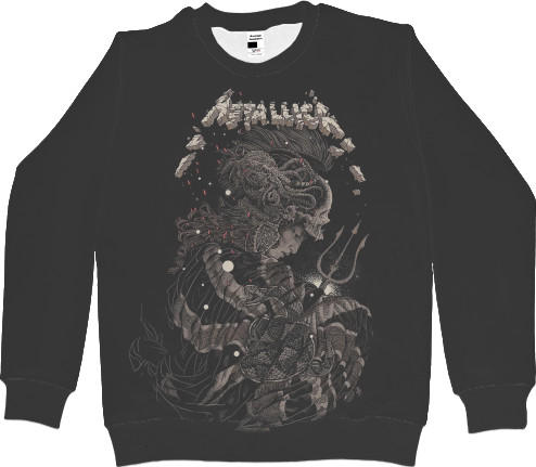 Women's Sweatshirt 3D - METALLICA (12) - Mfest