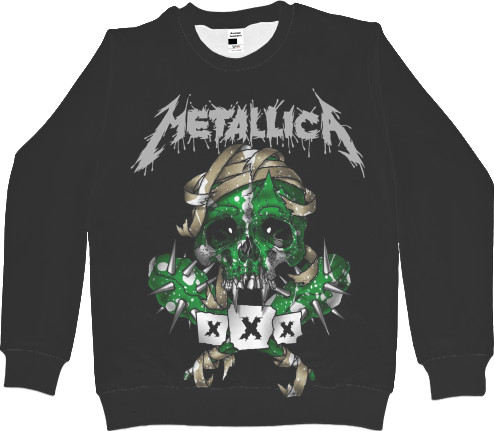 Men's Sweatshirt 3D - METALLICA (6) - Mfest