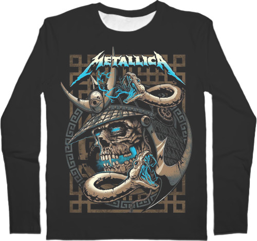 Kids' Longsleeve Shirt 3D - METALLICA (4) - Mfest