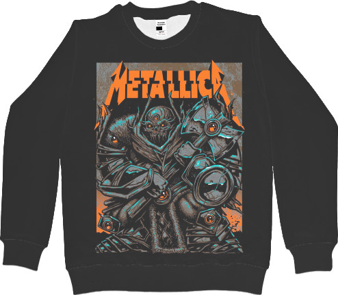 Men's Sweatshirt 3D - METALLICA (2) - Mfest