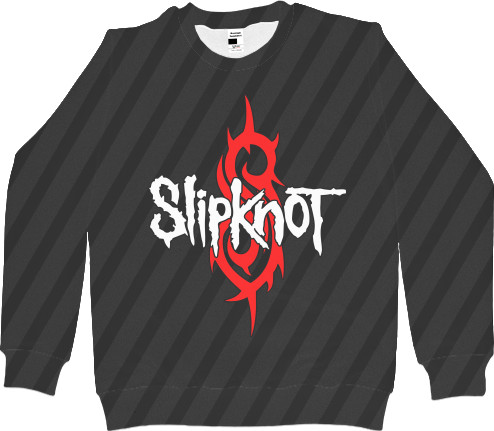 Men's Sweatshirt 3D - Slipknot (10) - Mfest