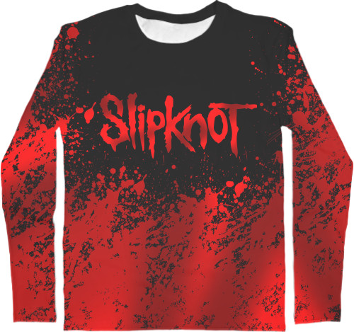 Men's Longsleeve Shirt 3D - Slipknot (3) - Mfest