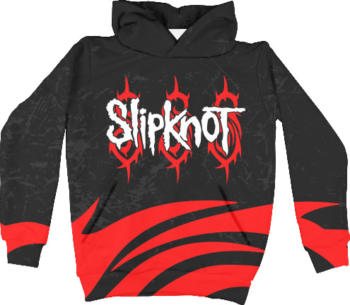 Kids' Hoodie 3D - Slipknot (4) - Mfest