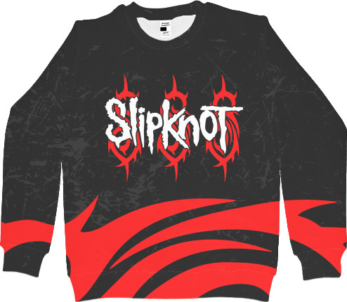 Women's Sweatshirt 3D - Slipknot (4) - Mfest