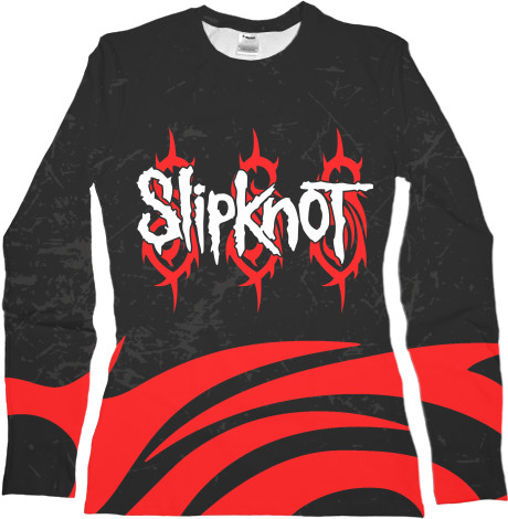 Women's Longsleeve Shirt 3D - Slipknot (4) - Mfest