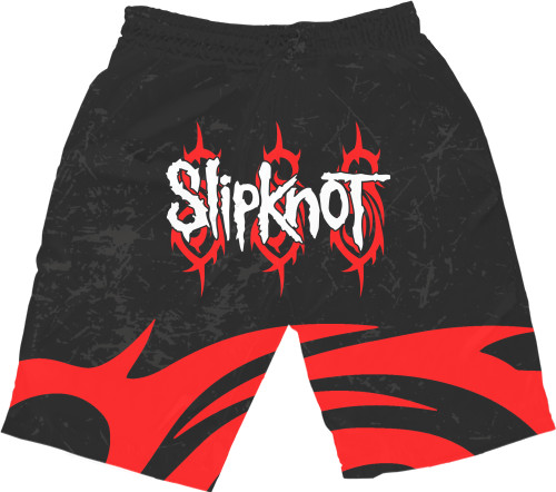 Men's Shorts 3D - Slipknot (4) - Mfest