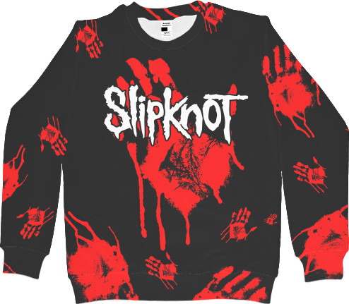 Women's Sweatshirt 3D - Slipknot (2) - Mfest