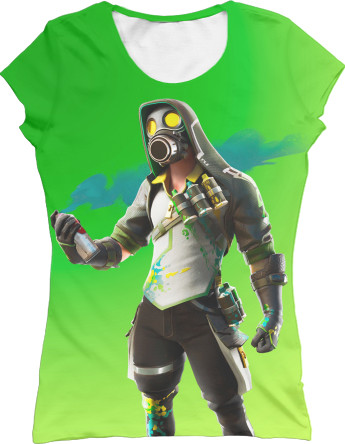 Women's T-Shirt 3D - Fortnite (22) - Mfest