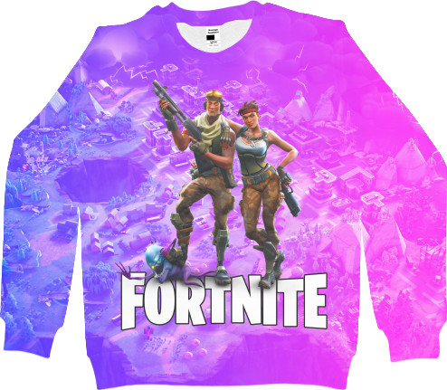 Men's Sweatshirt 3D - FORTNITE (15) - Mfest