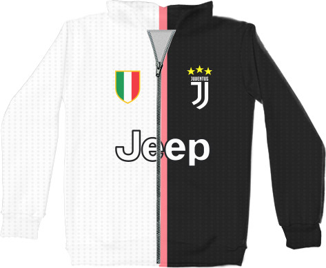 Unisex Zip-through Hoodie 3D - Juventus (Дибала -Домашняя) - Mfest