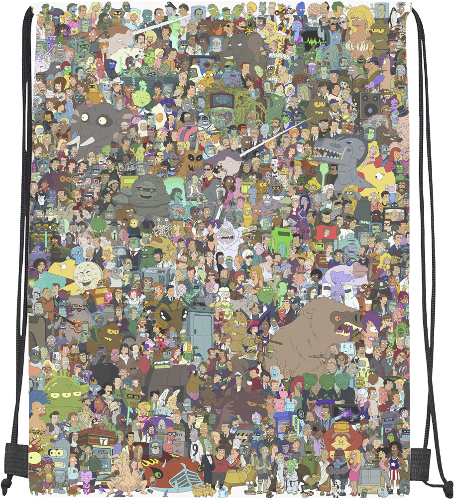 Drawstring Bag - Futurama-1 - Mfest