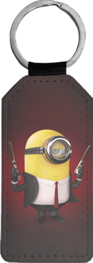 Брелок прямокутний - Minions-1 - Mfest