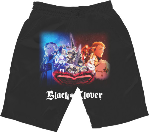 Men's Shorts 3D - Black Clover (Черный Клевер) 9 - Mfest