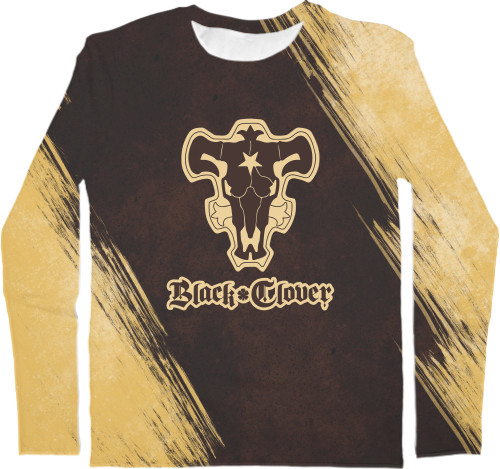 Men's Longsleeve Shirt 3D - Black Clover (Черный Клевер) 8 - Mfest