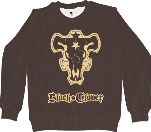 Women's Sweatshirt 3D - Black Clover (Черный Клевер) 7 - Mfest