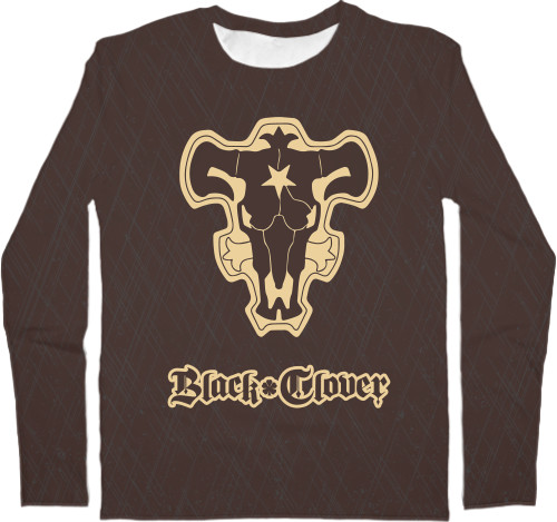 Men's Longsleeve Shirt 3D - Black Clover (Черный Клевер) 7 - Mfest