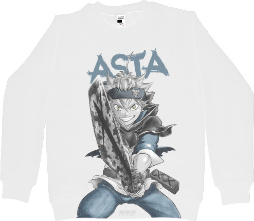 Men's Sweatshirt 3D - Black Clover (Черный Клевер) 6 - Mfest