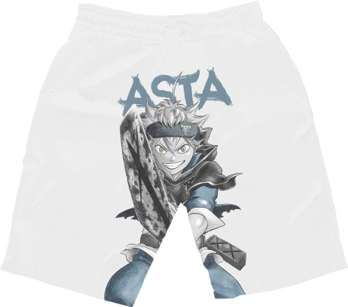 Men's Shorts 3D - Black Clover (Черный Клевер) 6 - Mfest