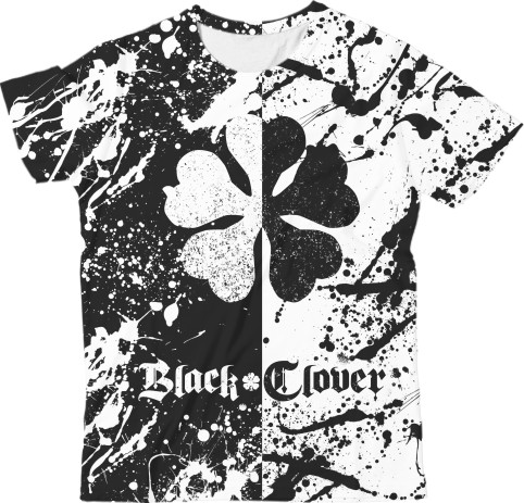 Kids' T-Shirt 3D - Black Clover (Черный Клевер) 4 - Mfest