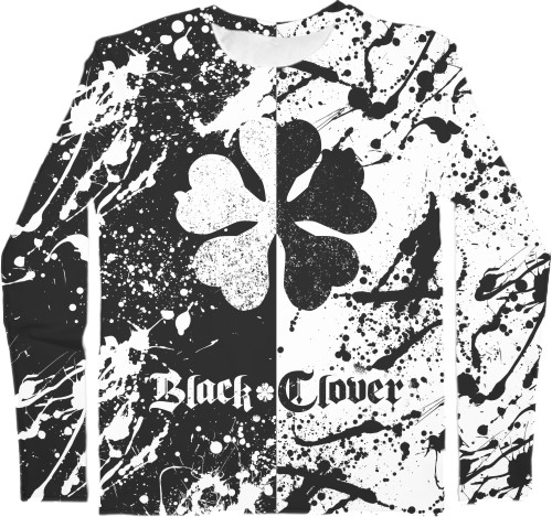 Kids' Longsleeve Shirt 3D - Black Clover (Черный Клевер) 4 - Mfest