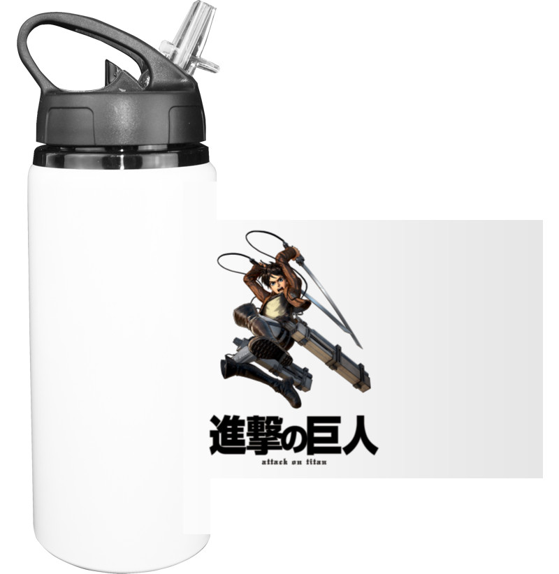 Sport Water Bottle - АТАКА ТИТАНОВ (ATTACK ON TITANS) 21 - Mfest