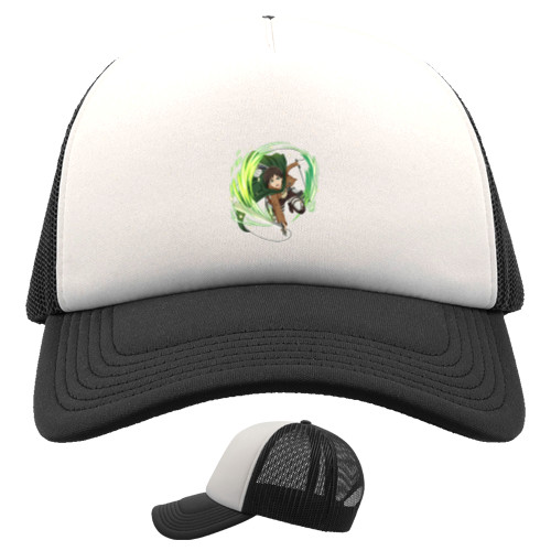 Kids' Trucker Cap - АТАКА ТИТАНОВ (ATTACK ON TITANS) 17 - Mfest