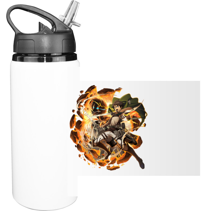 Sport Water Bottle - АТАКА ТИТАНОВ (ATTACK ON TITANS) 15 - Mfest