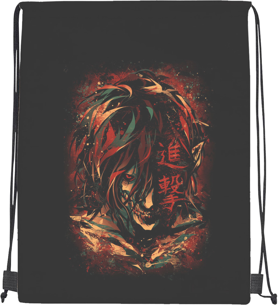 Drawstring Bag - АТАКА ТИТАНОВ (ATTACK ON TITANS) 14 - Mfest