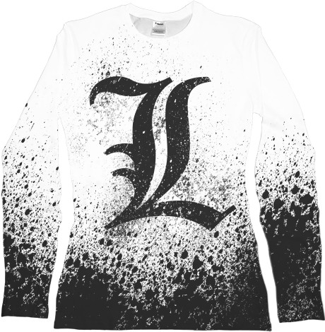 Women's Longsleeve Shirt 3D - DEATH NOTE (7) - Mfest